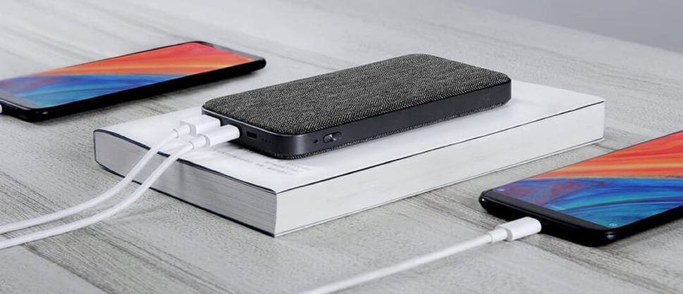 внешние аккумуляторы с быстрой зарядкой Xiaomi