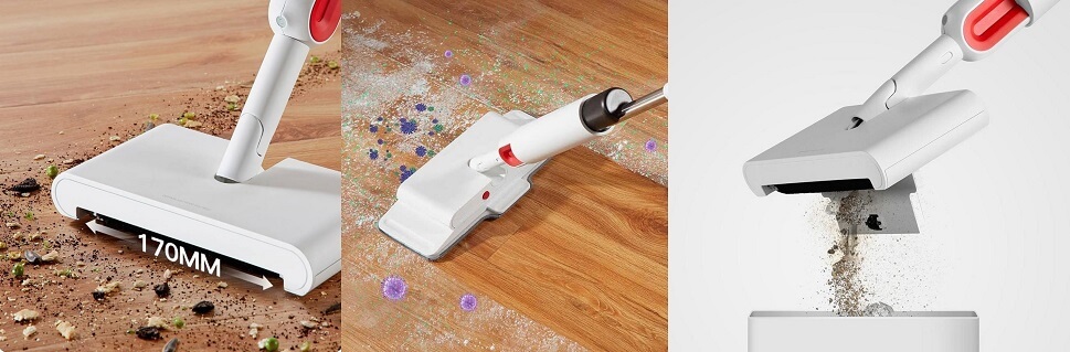 отлично справляется с загрязнениями любого размера