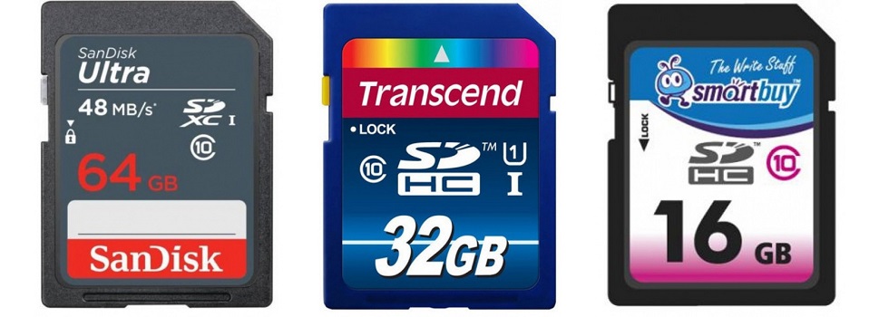 карта памяти для фотоаппарата