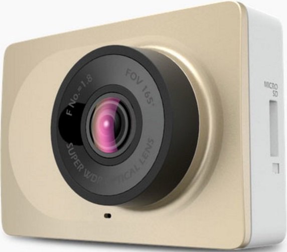 Видеорегистратор Xiaomi Yi Car WiFi DVR Gold (Золотистый) Global Version фото 2