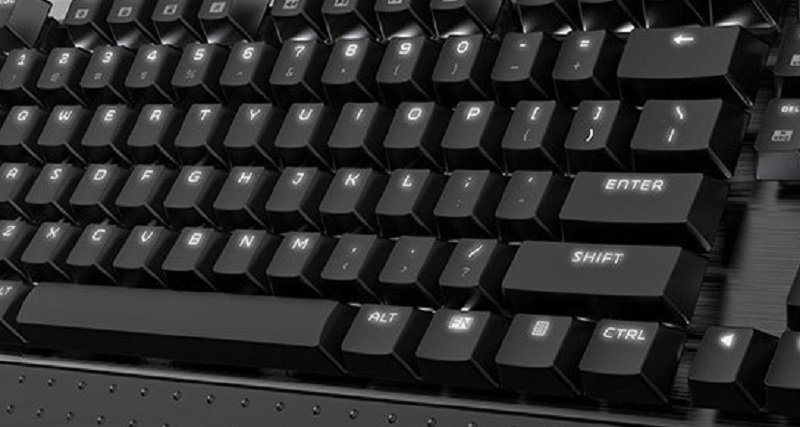 Клавиатура Xiaomi Mi Keyboard механическая черная USB (ENG) фото 4