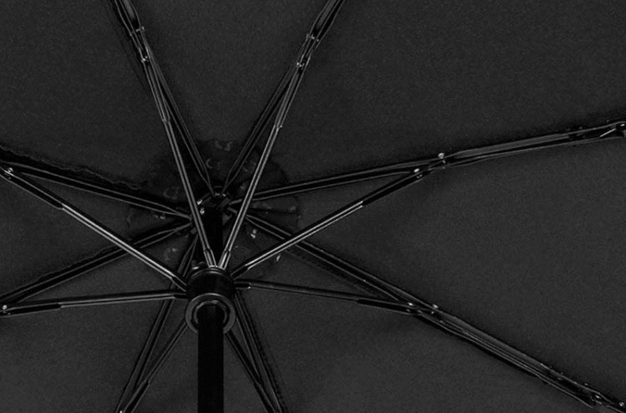 Зонт MiJia Automatic Umbrella Черный фото 2