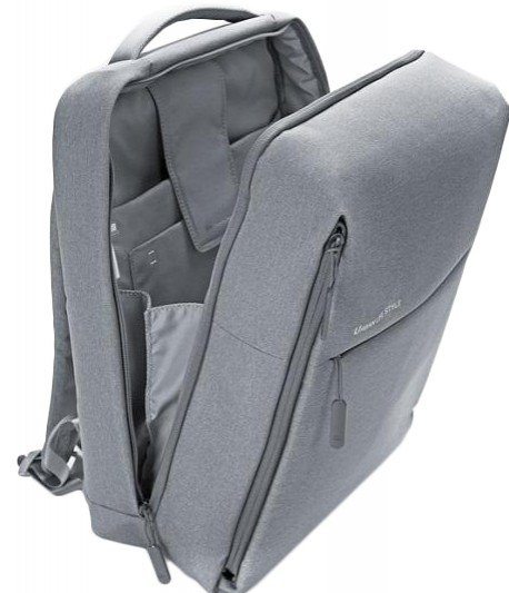 Рюкзак Xiaomi Minimalist Urban Backpack для ноутбуков до 15" серый фото 3