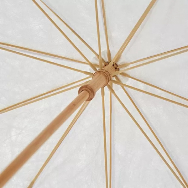 Зонт-трость Xiaomi Dupont Paper Umbrella, белый фото 3