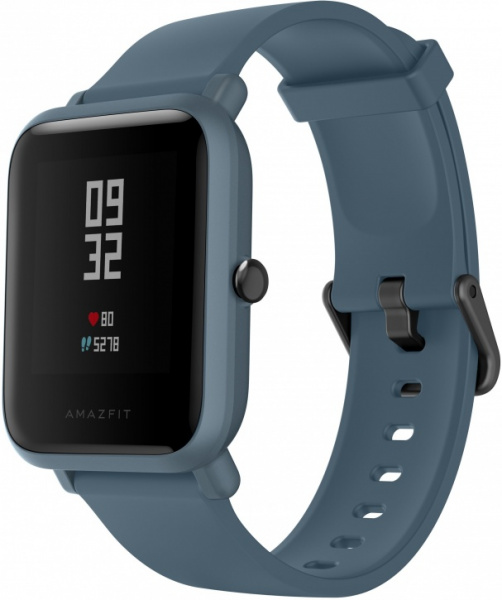 Умные часы Xiaomi Huami Amazfit Bip Lite, синие фото 3