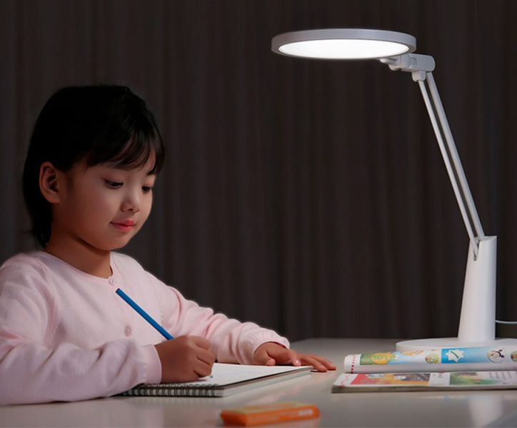 Настольная лампа Yeelight Xiaomi LED Eye-Caring Desk Lamp white фото 2