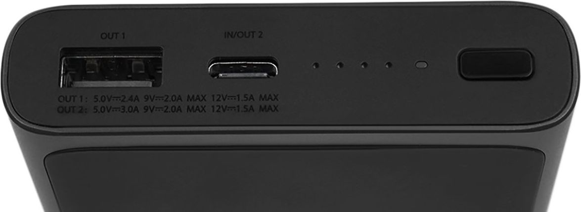 Внешний аккумулятор с поддержкой беспроводной зарядки Xiaomi Wireless Power Bank Youth 10000mAh (WPB15ZM) черный фото 4
