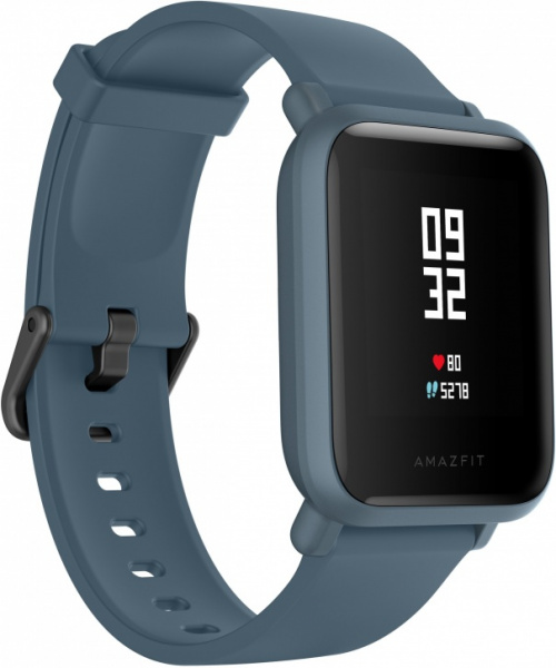 Умные часы Xiaomi Huami Amazfit Bip Lite, синие фото 2