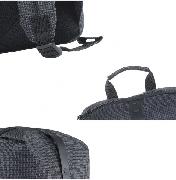 Рюкзак Xiaomi College Style Backpack Polyester Leisure Bag для ноутбуков до 15" черный фото 2