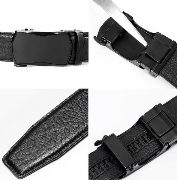 Ремень кожаный Xiaomi VLLICON Business Casual Leather Belt (120cm) фото 2