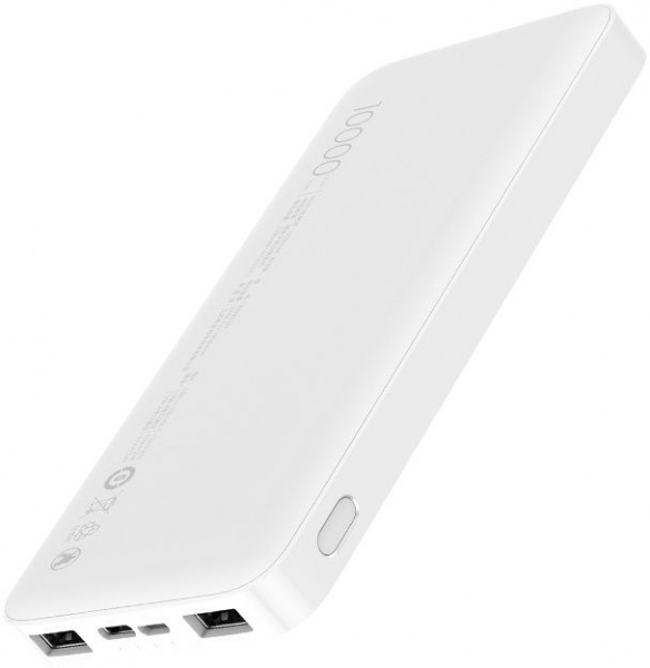 Внешний аккумулятор Xiaomi Redmi Power Bank 10000 mah 2USB/USB Type-C белый фото 2